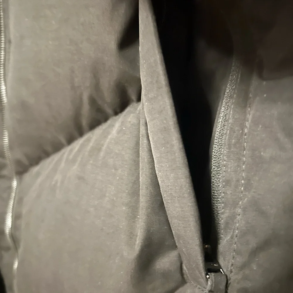Wilfred Black Cloud Puff Long Jacket - Picture 7 of 15